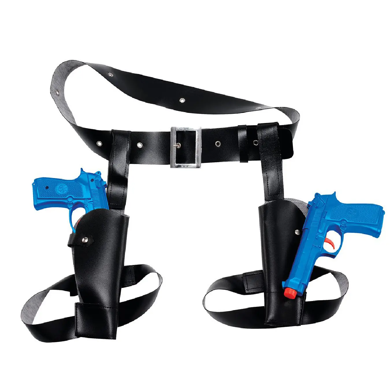 Cross-Border Police Gun Holster Western Cowboy Belt 112cm Adjustable — feature 4