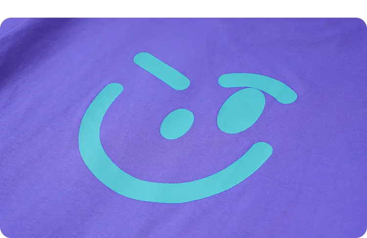 Girls Blue Smile T-Shirt Cotton Summer Casual — feature 31