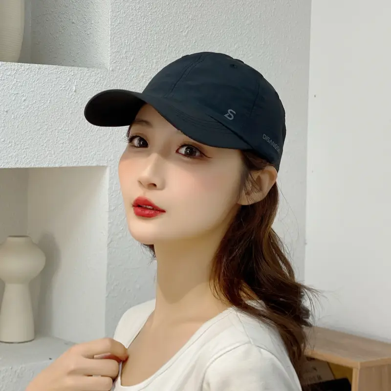Women Baseball Cap Dark Blue Sun Protection Quick Dry - Image 9