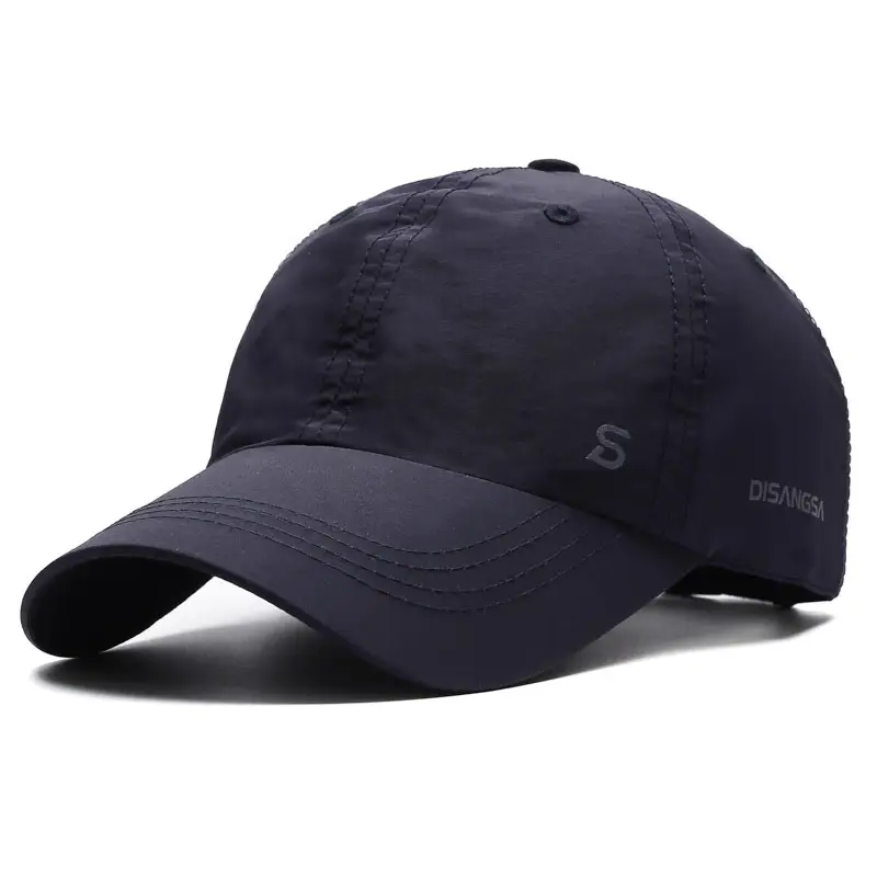 Women Baseball Cap Dark Blue Sun Protection Quick Dry - Image 4