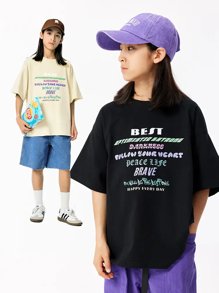 Cool Sun Protective T-Shirt for Girls Boys Summer Wear - Image 6