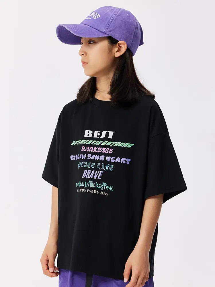 Cool Sun Protective T-Shirt for Girls Boys Summer Wear - Image 8