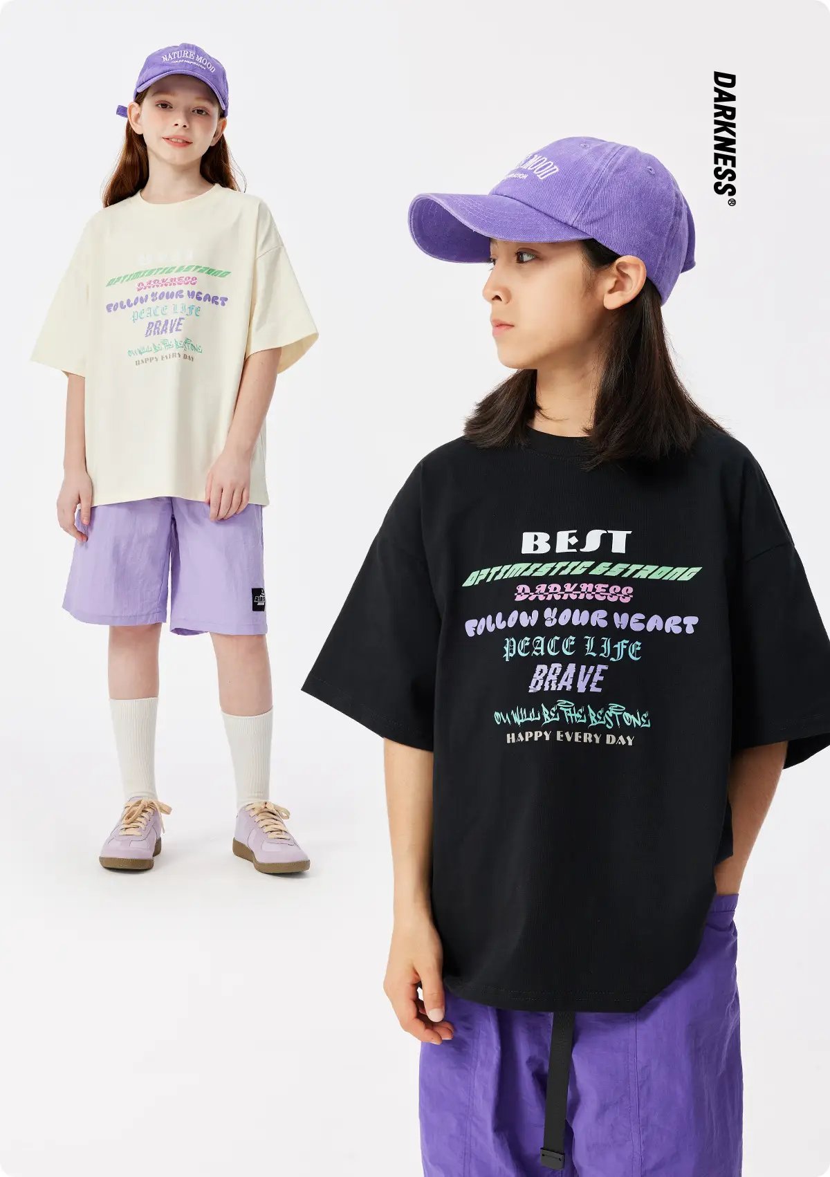 Cool Sun Protective T-Shirt for Girls Boys Summer Wear — feature 2