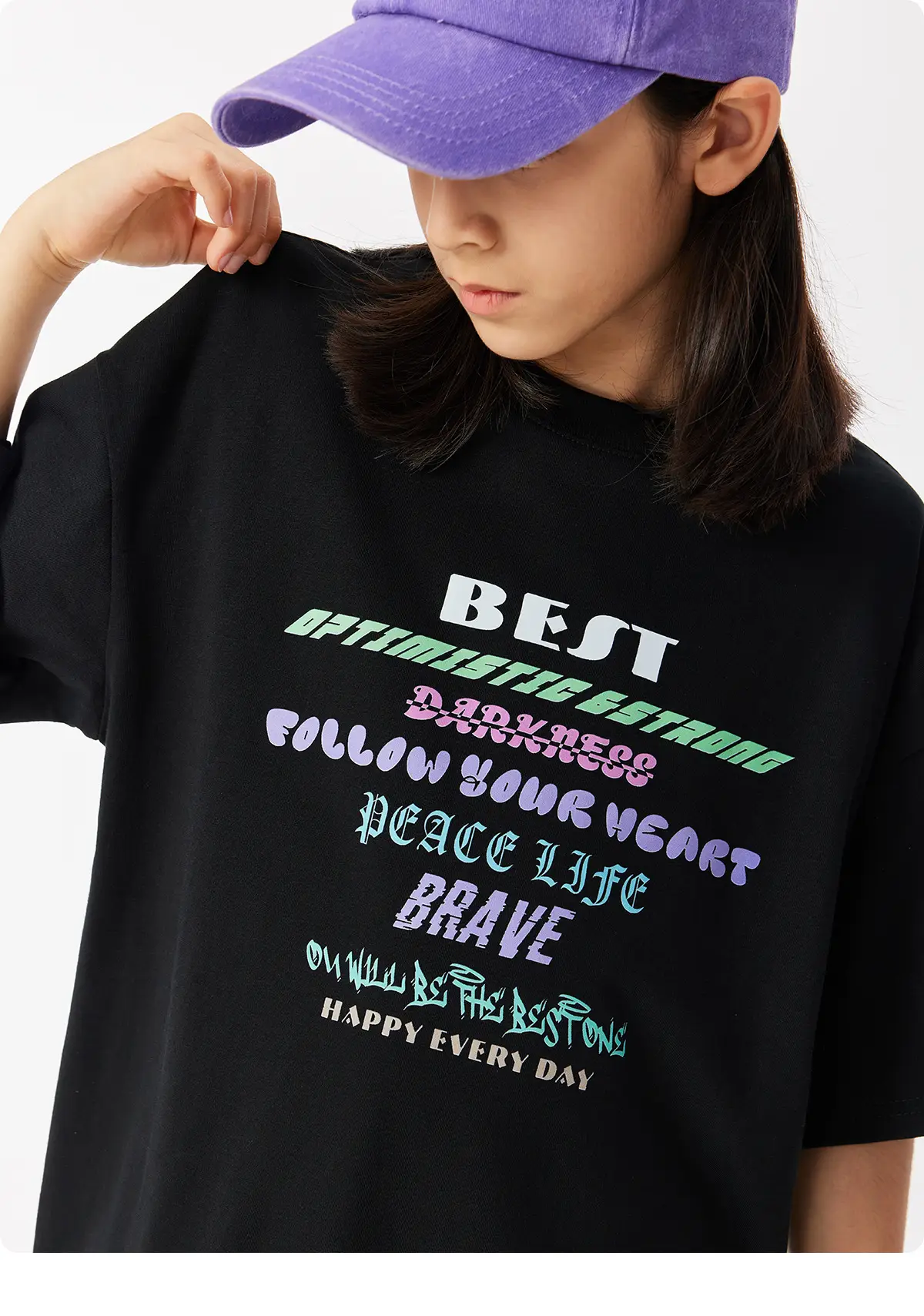 Cool Sun Protective T-Shirt for Girls Boys Summer Wear — feature 21