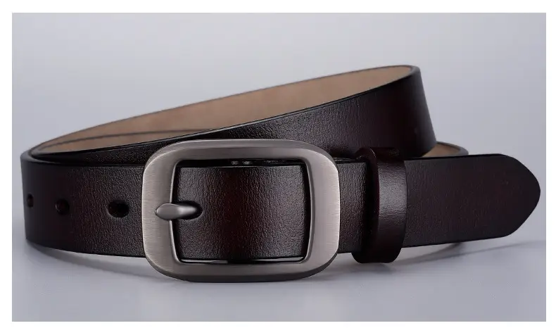 Women's Belt Genuine Leather Cowhide Pin Buckle Vintage All-Match — feature 24