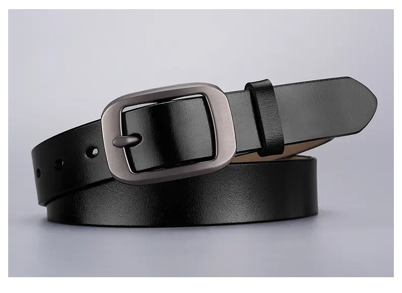 Women's Belt Genuine Leather Cowhide Pin Buckle Vintage All-Match — feature 38