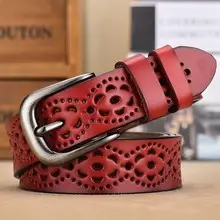 Women's Belt Genuine Leather Cowhide Pin Buckle Vintage All-Match — feature 6