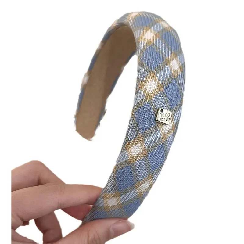 Gold Label Blue Hair Band for Women 2024 New Style - Image 8