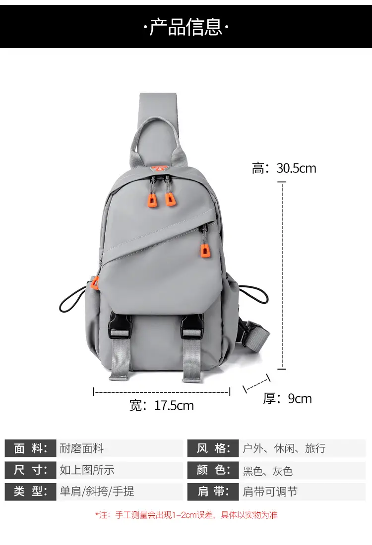 Prada Style Waterproof Crossbody Bag for Men — feature 1