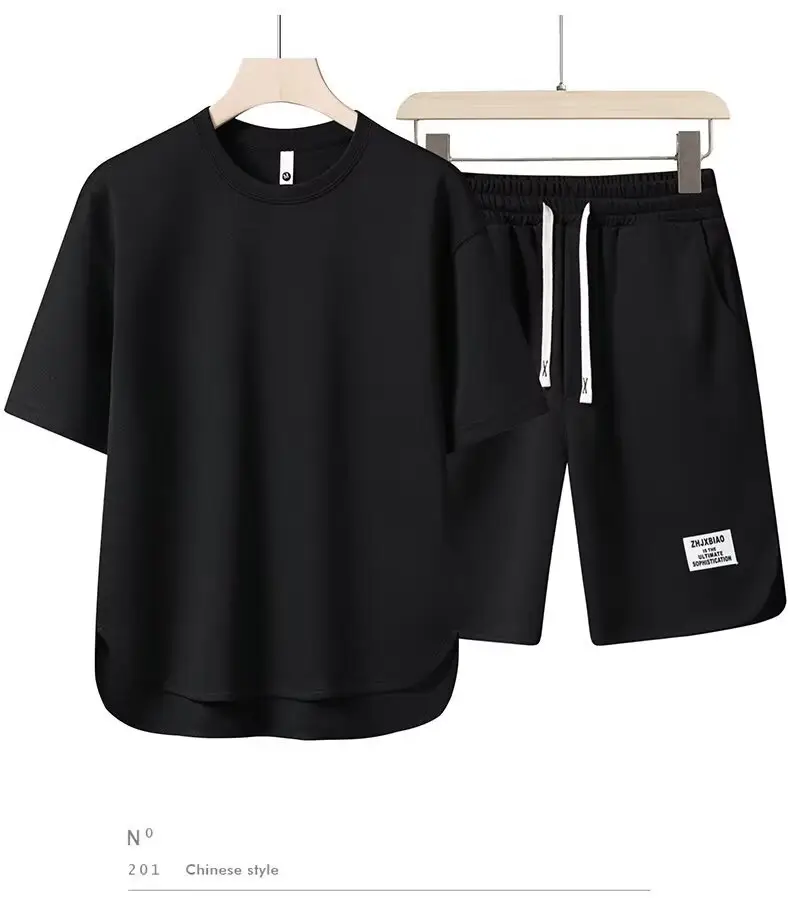 Men Brown Casual Shorts Set with Zip Front — feature 7