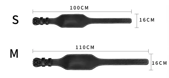 Cross-Border Weightlifting Waist Belt Leather Black — feature 3