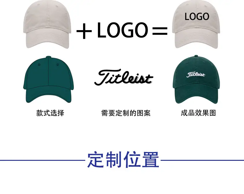 Customizable Blue Baseball Cap with Logo Embroidery β feature 4