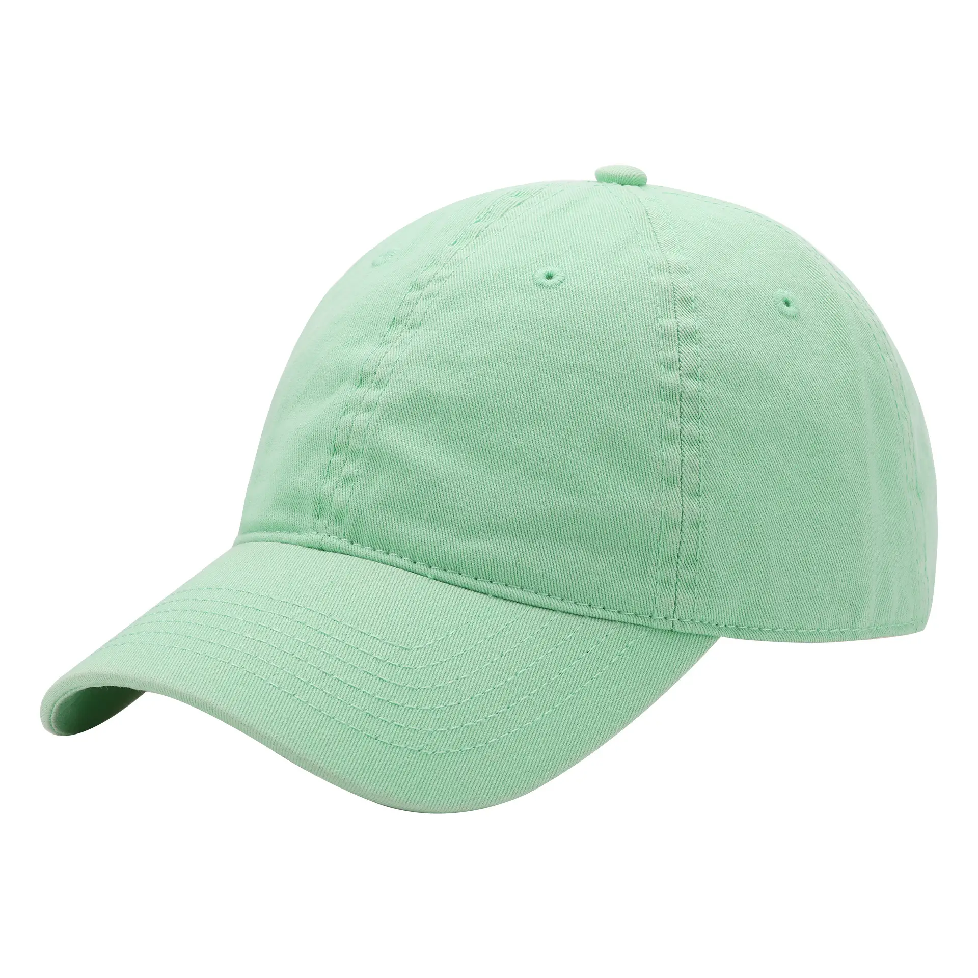 Customizable Blue Baseball Cap with Logo Embroidery - Image 13