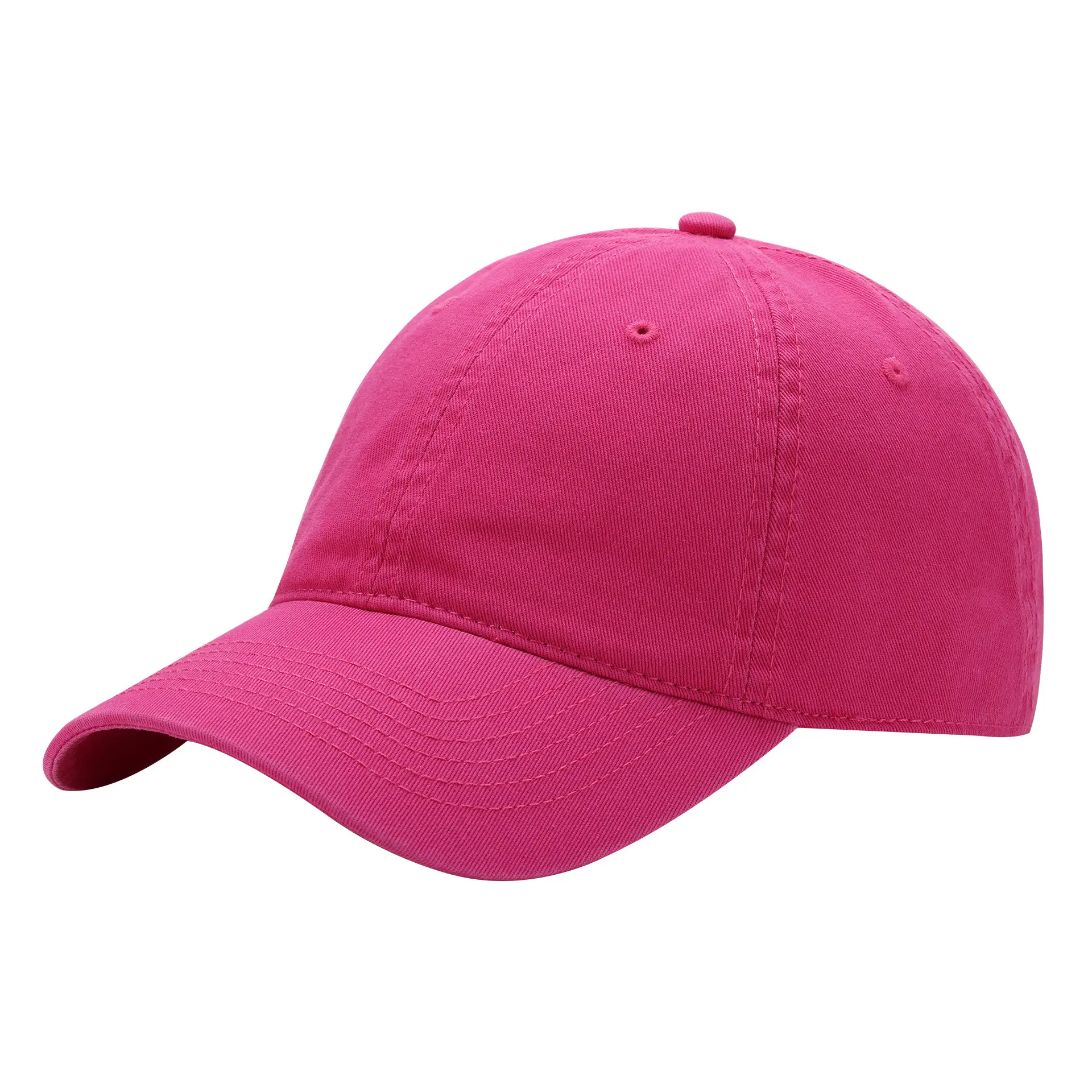 Customizable Blue Baseball Cap with Logo Embroidery - Image 8