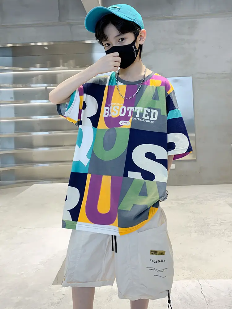 Boys T-Shirt Short Sleeve Pure Cotton 2025 New - Image 4