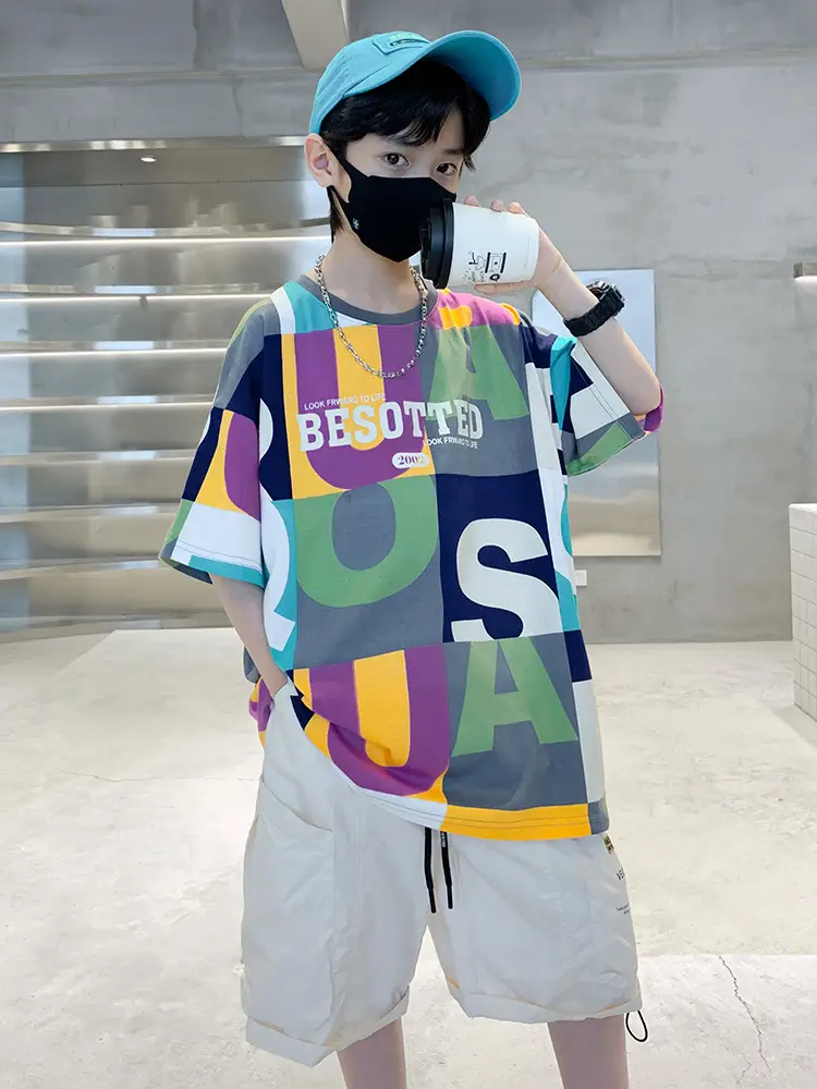 Boys T-Shirt Short Sleeve Pure Cotton 2025 New - Image 5