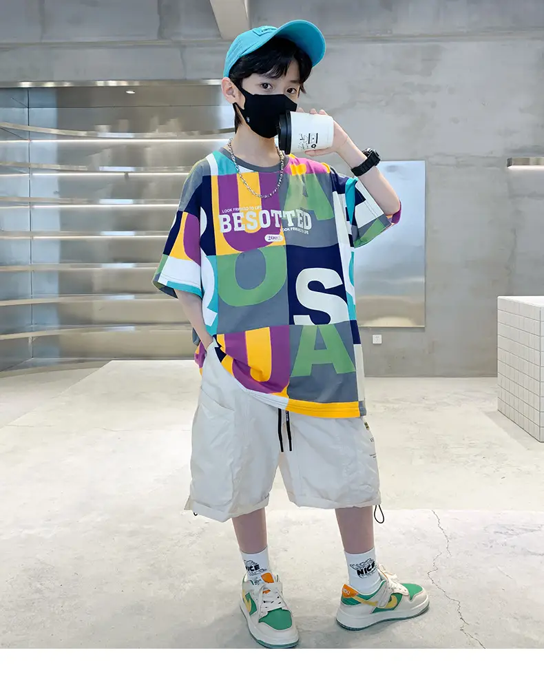 Boys T-Shirt Short Sleeve Pure Cotton 2025 New — feature 10