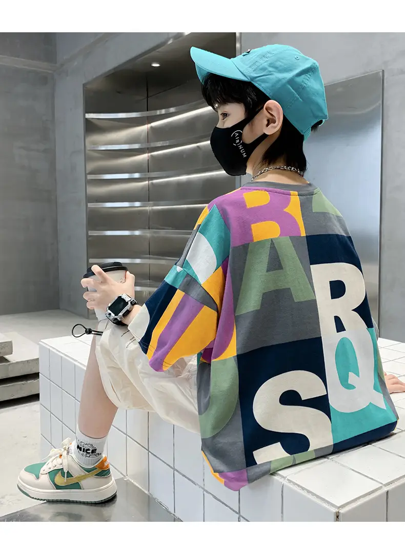 Boys T-Shirt Short Sleeve Pure Cotton 2025 New — feature 11