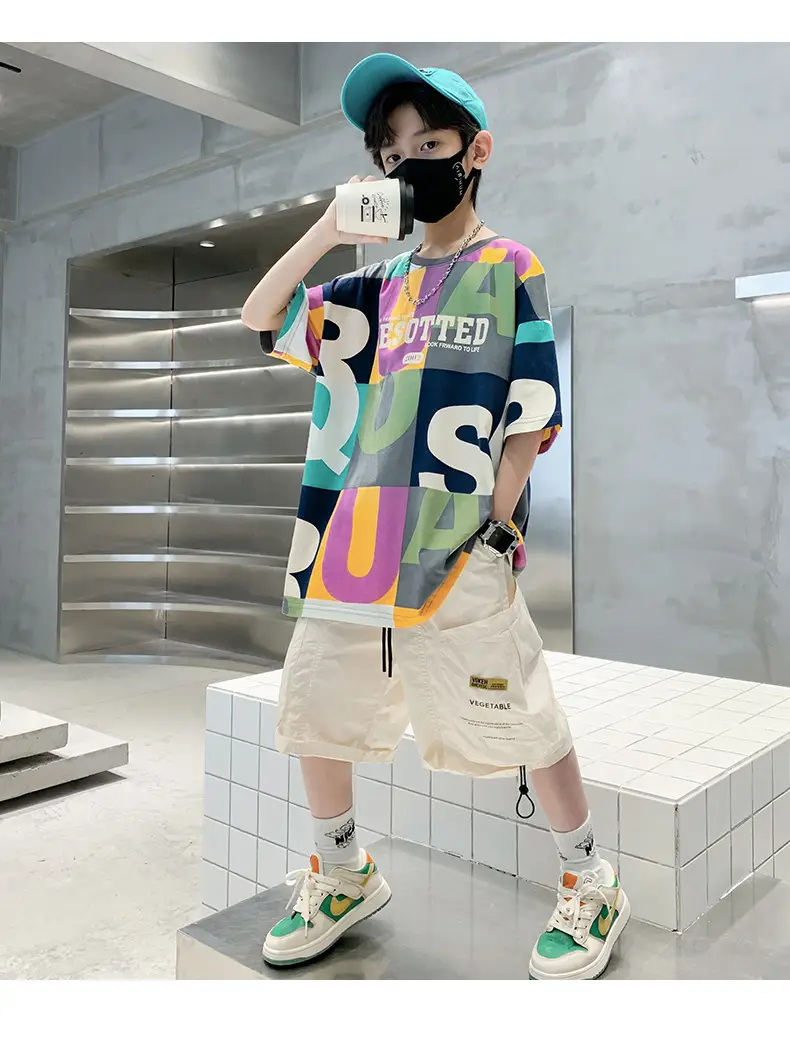 Boys T-Shirt Short Sleeve Pure Cotton 2025 New — feature 7