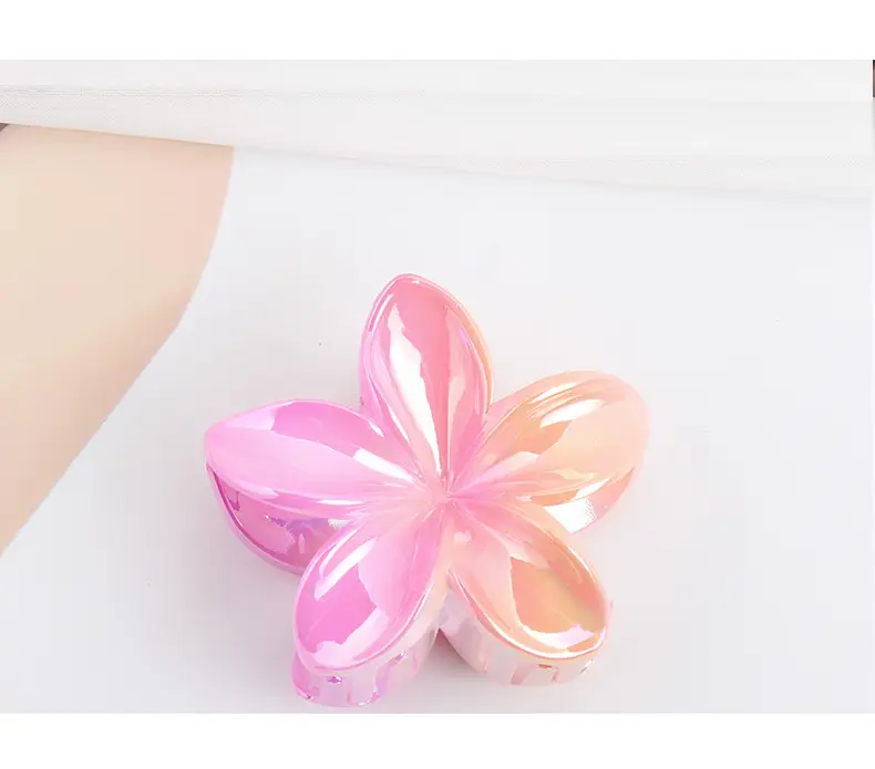Gradient Egg Flower Hair Clip for Women — feature 12
