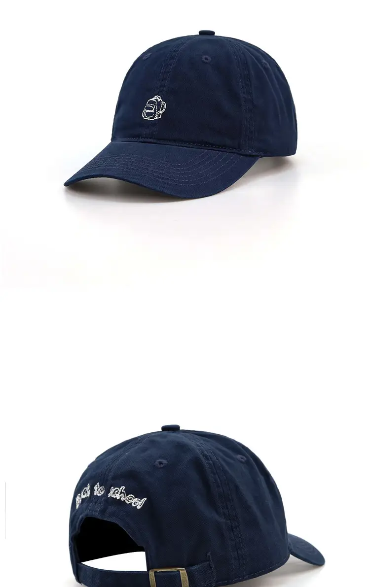 2024 Embroidered Baseball Caps Navy Burgundy Women — feature 6