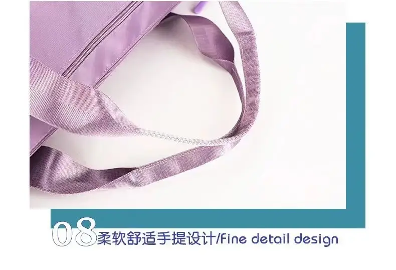Pink Cross-Border Yoga Fitness Bag Large Capacity — feature 11