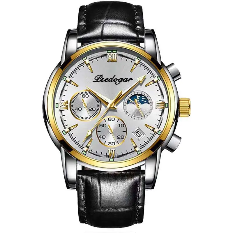 Beigegar Men's Quartz Watch with Stainless Steel Band - Image 11