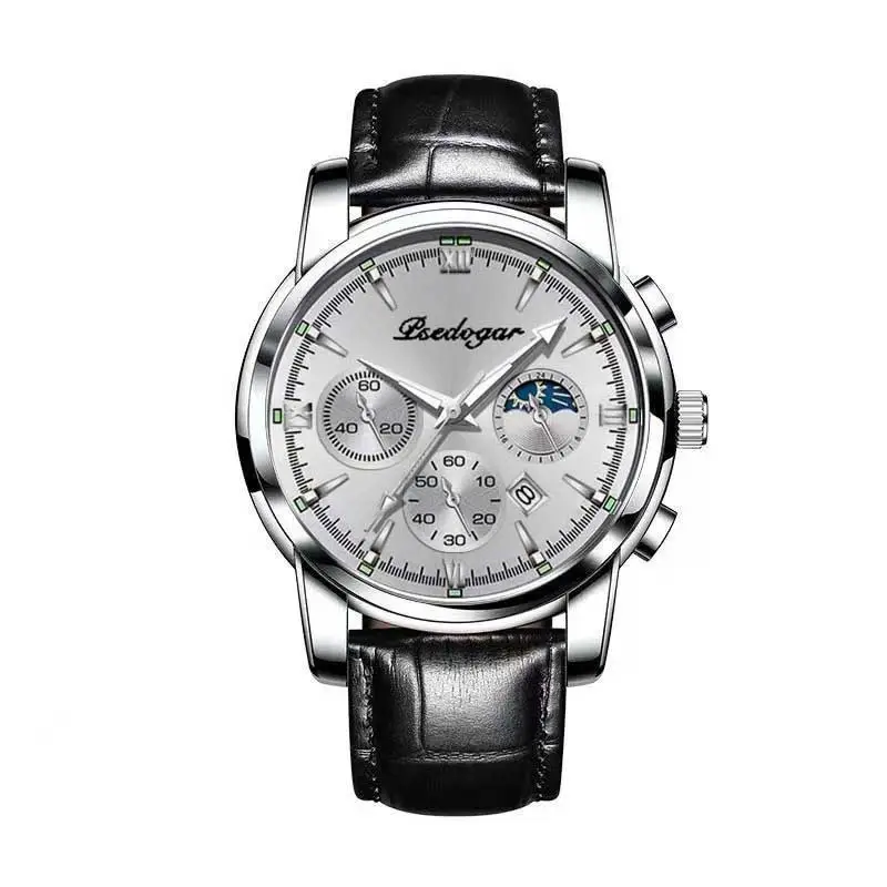 Beigegar Men's Quartz Watch with Stainless Steel Band - Image 7