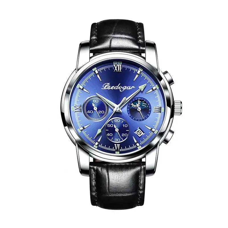 Beigegar Men's Quartz Watch with Stainless Steel Band - Image 9