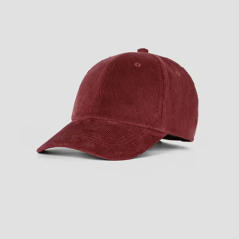 Brown Baseball Cap with Peaked Design - Image 4