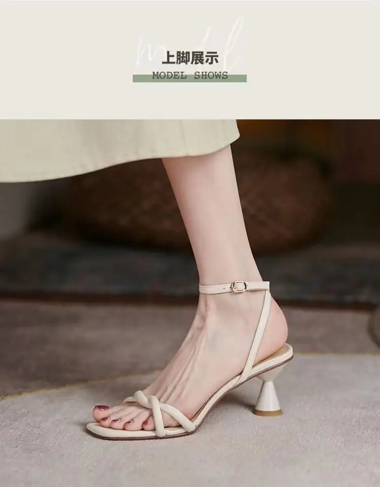 Fairy Sandals High Heel Buckle Belt Summer 2024 — feature 10