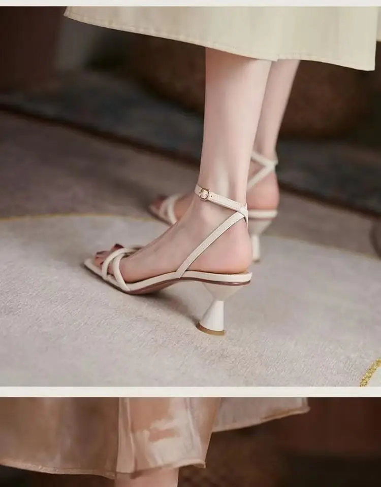 Fairy Sandals High Heel Buckle Belt Summer 2024 — feature 11