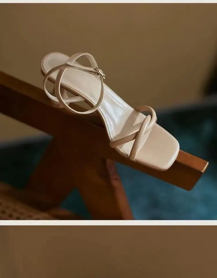 Fairy Sandals High Heel Buckle Belt Summer 2024 — feature 3