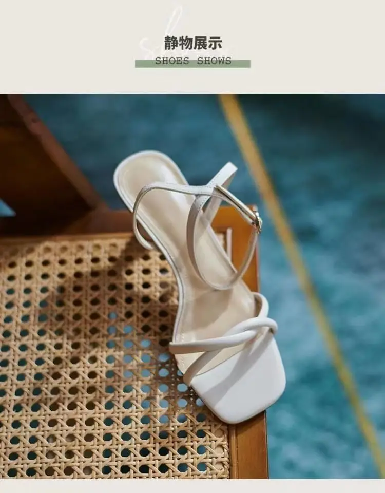 Fairy Sandals High Heel Buckle Belt Summer 2024 — feature 7