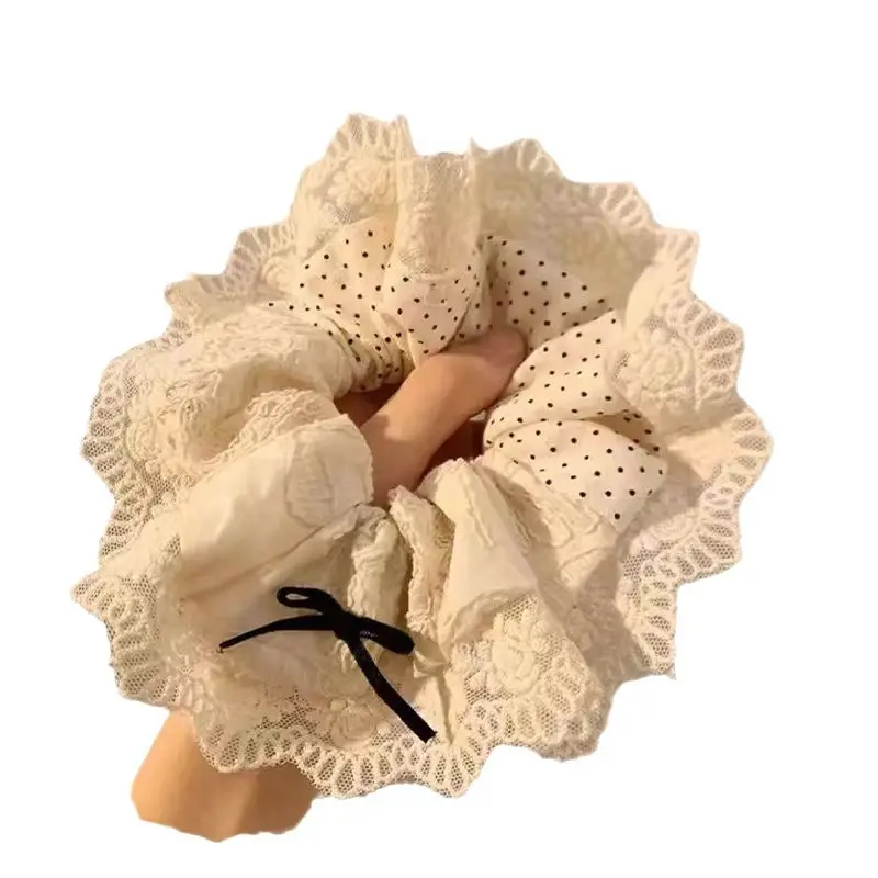 Sweetheart Hair Ring with Bow Ribbon for Girls