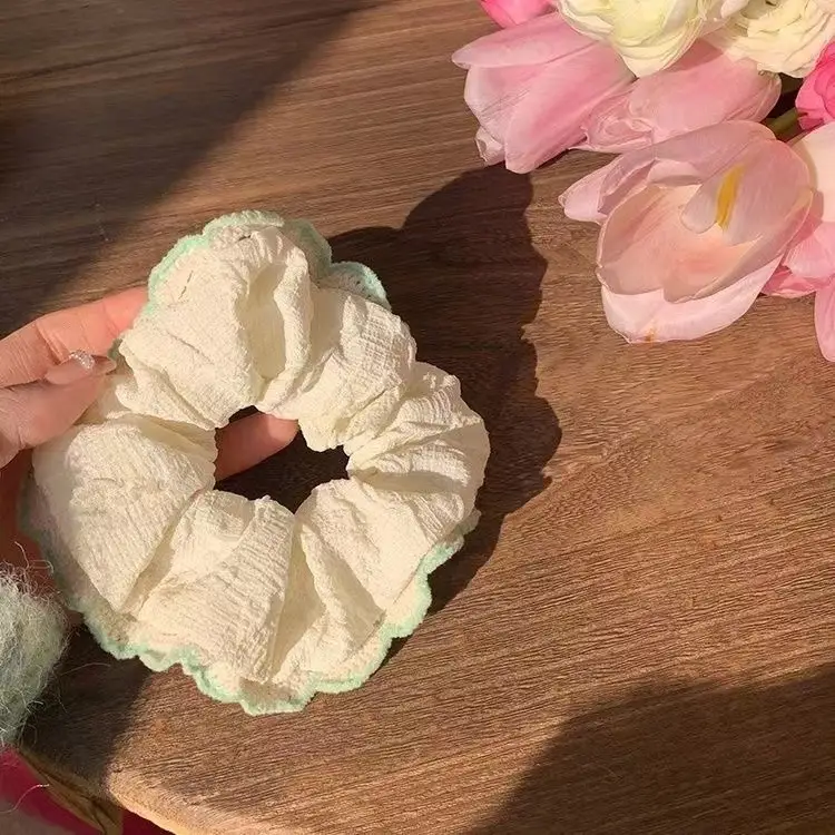 Sweetheart Hair Ring with Bow Ribbon for Girls