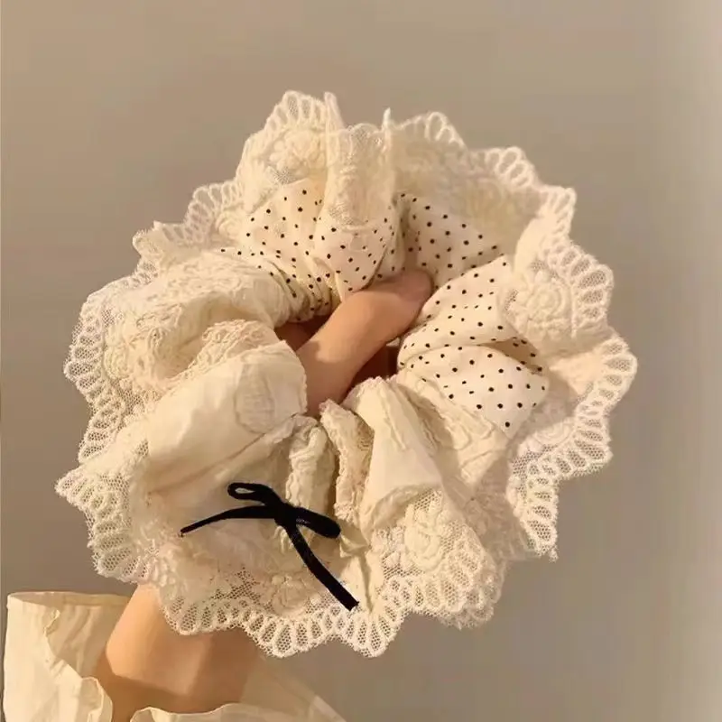 Sweetheart Hair Ring with Bow Ribbon for Girls