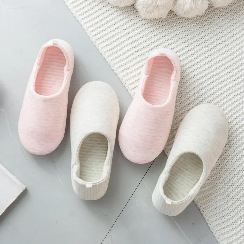 Yuezi Shoes Spring and Autumn Bag Heel Postpartum Indoor Home Shoes Summer Thin Soft Bottom Pregnant Women Maternal Floor Cotton Slippers for Women