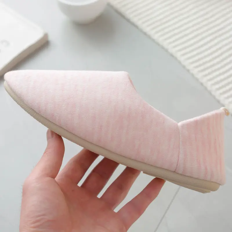 Yuezi Shoes Spring and Autumn Bag Heel Postpartum Indoor Home Shoes Summer Thin Soft Bottom Pregnant Women Maternal Floor Cotton Slippers for Women