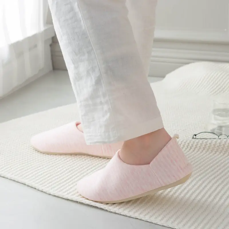 Yuezi Shoes Spring and Autumn Bag Heel Postpartum Indoor Home Shoes Summer Thin Soft Bottom Pregnant Women Maternal Floor Cotton Slippers for Women