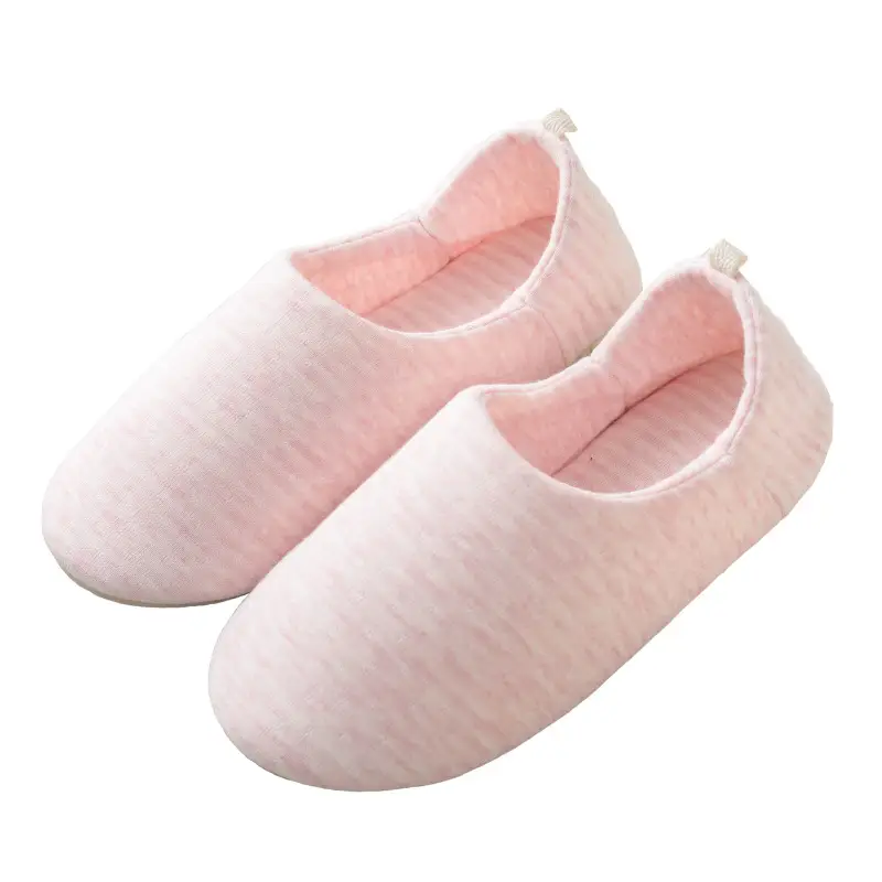 Yuezi Shoes Spring and Autumn Bag Heel Postpartum Indoor Home Shoes Summer Thin Soft Bottom Pregnant Women Maternal Floor Cotton Slippers for Women