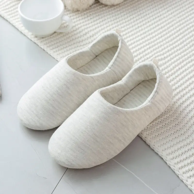 Yuezi Shoes Spring and Autumn Bag Heel Postpartum Indoor Home Shoes Summer Thin Soft Bottom Pregnant Women Maternal Floor Cotton Slippers for Women