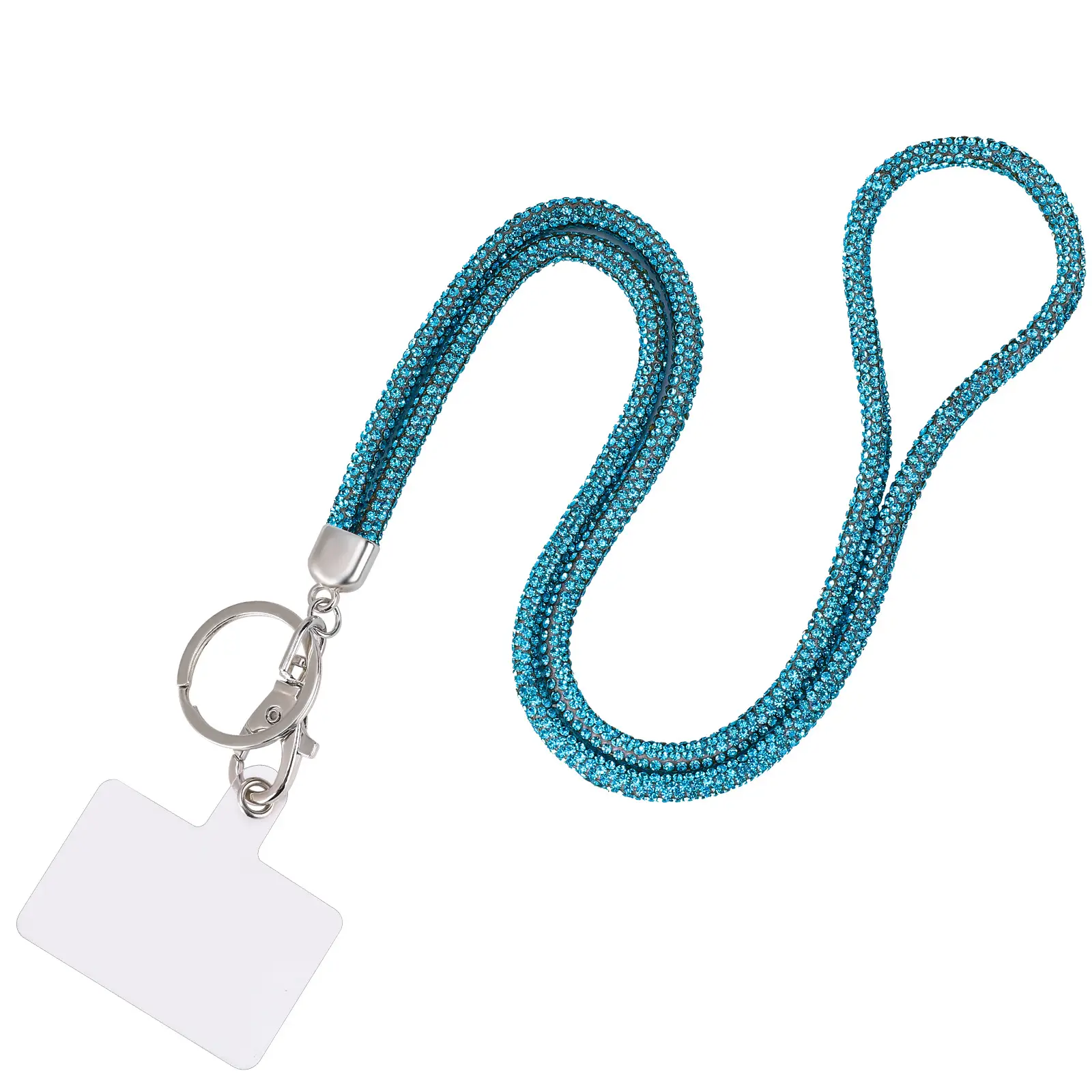 Luxury Rhinestone Phone Lanyard with Diamond Pendant - Image 9