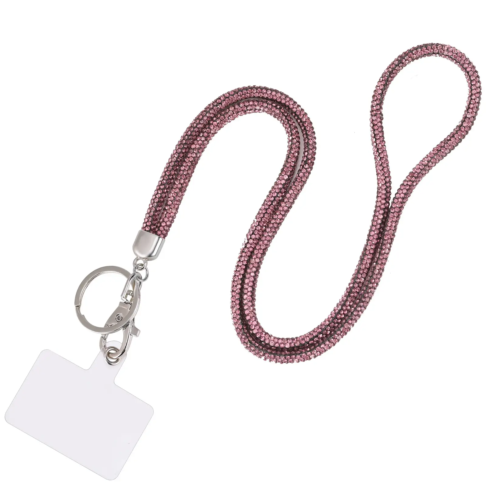 Luxury Rhinestone Phone Lanyard with Diamond Pendant - Image 11
