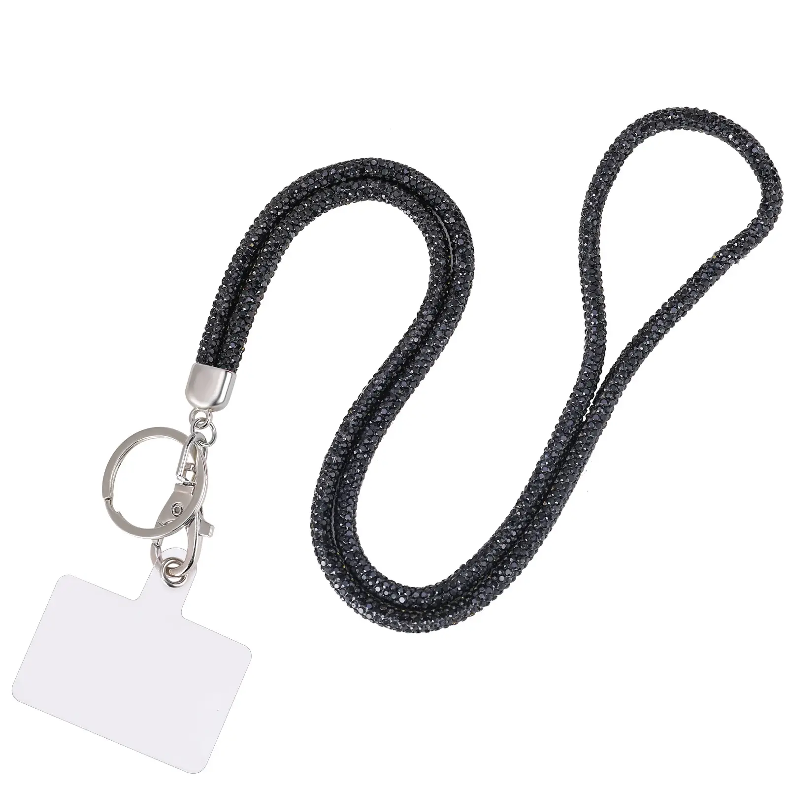 Luxury Rhinestone Phone Lanyard with Diamond Pendant - Image 12