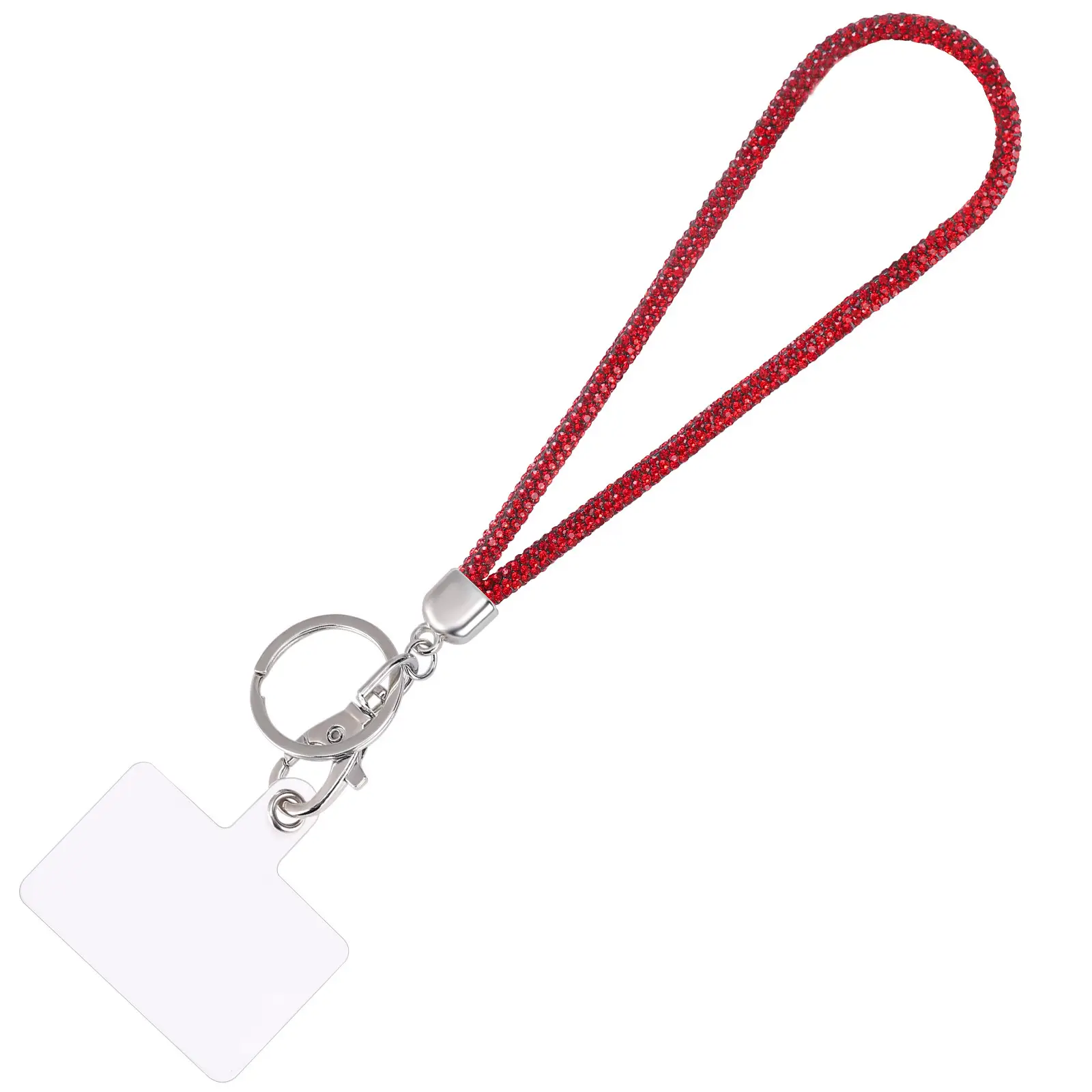Luxury Rhinestone Phone Lanyard with Diamond Pendant - Image 3