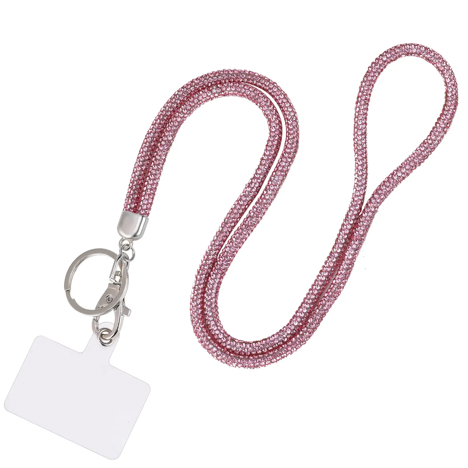 Luxury Rhinestone Phone Lanyard with Diamond Pendant - Image 7