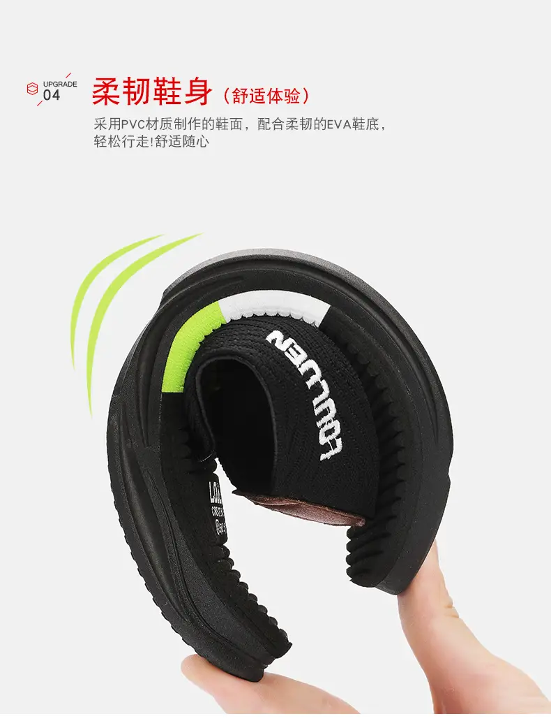 2024 Summer New Flip Flops Men's Flip Flops Casual Trendy Non-Slip Distinctive Fashionable Outdoor Wear Sandals — feature 7