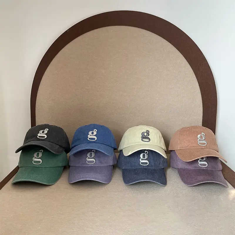 Purple Embroidered Baseball Cap for Kids Spring Autumn - Image 12