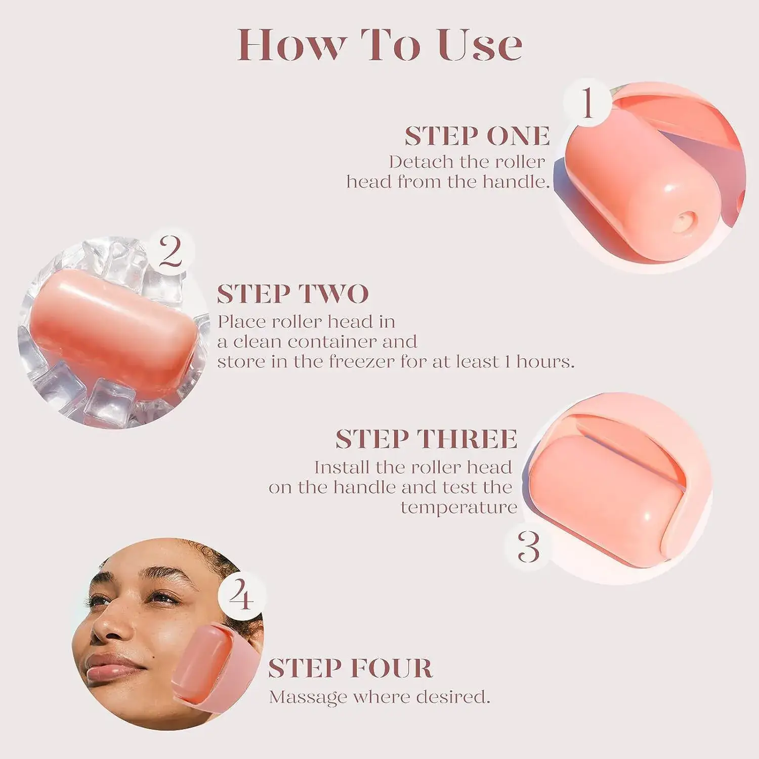 Green Ice Roller for Face Massage Cold Therapy - Image 17